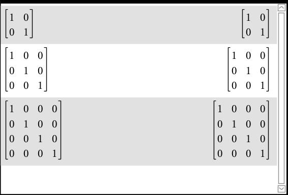 Identity Matrix Precalculus Socratic